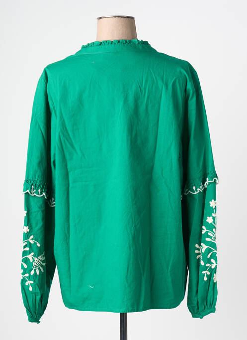 Blouse manches longues manches longues vert VERO MODA femme