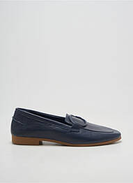 Mocassins bout rond talon plat jusqu'à 3cm bleu ANDREA CONTI femme