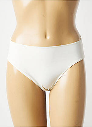 Culotte fond doublé beige MAISON LEJABY femme