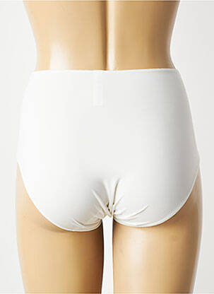 Culotte haute stretch blanc MAISON LEJABY femme