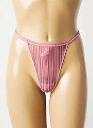 String stretch rose LOU femme