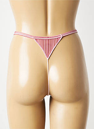 String stretch rose LOU femme