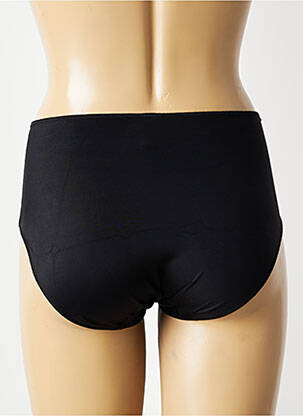 Shorty tissage satiné noir MAISON LEJABY femme