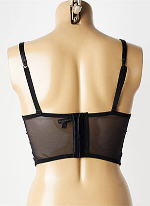 Soutien-gorge effet matière satinée haut soutien-gorge emboitant orange AMBRA femme