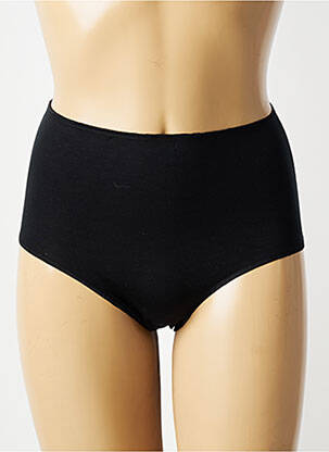 Culotte haute stretch noir BARBARA femme