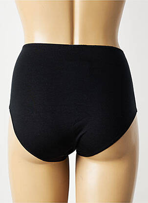Culotte haute stretch noir BARBARA femme