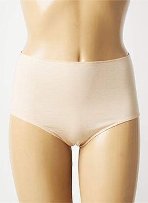 Culotte haute stretch beige BARBARA femme