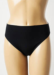 Culotte haute stretch noir BARBARA femme