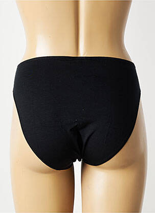 Culotte haute stretch noir BARBARA femme