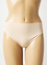 Culotte haute stretch beige BARBARA femme