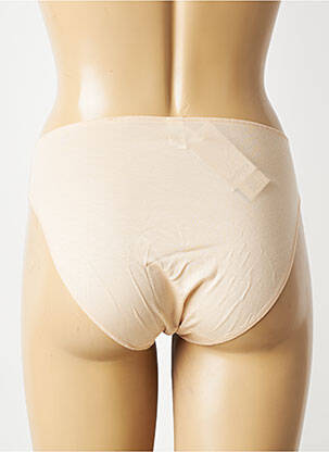 Culotte haute stretch beige BARBARA femme