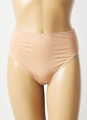 Culotte haute stretch beige BARBARA femme