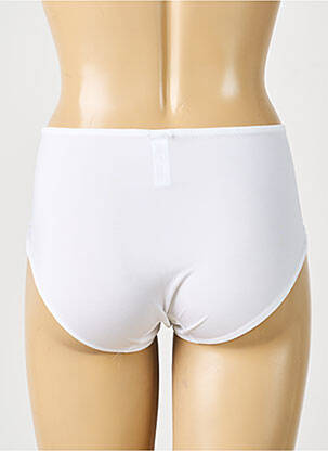 Culotte haute tissage satiné blanc CONTURELLE femme