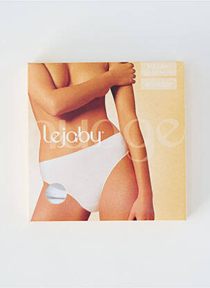 Culotte stretch blanc LEJABY femme