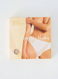 Culotte fond doublé beige LEJABY femme