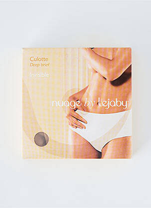 Culotte fond doublé beige LEJABY femme