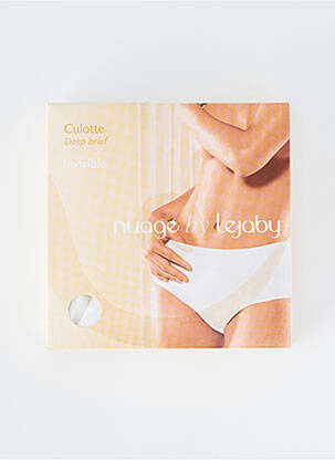 Culotte stretch blanc LEJABY femme