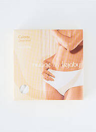 Culotte stretch blanc LEJABY femme