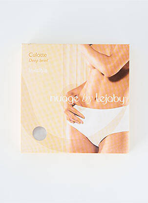 Culotte stretch blanc LEJABY femme