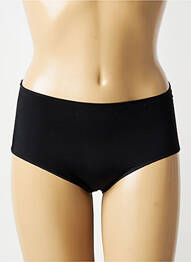 Shorty tissage satiné noir MAISON LEJABY femme