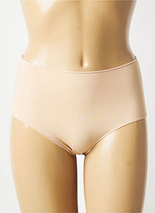 Shorty tissage satiné beige MAISON LEJABY femme