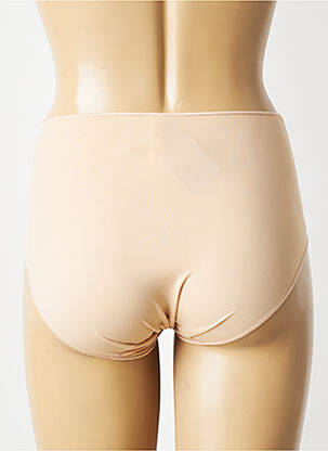 Shorty tissage satiné beige MAISON LEJABY femme