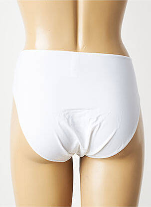 Culotte haute stretch blanc MAISON LEJABY femme