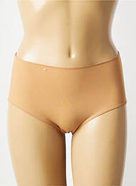 Culotte haute stretch marron MAISON LEJABY femme