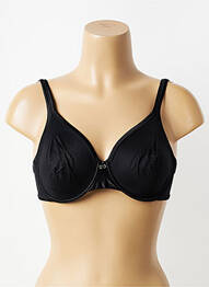 Soutien-gorge effet matière satinée haut soutien-gorge emboitant noir LEJABY femme