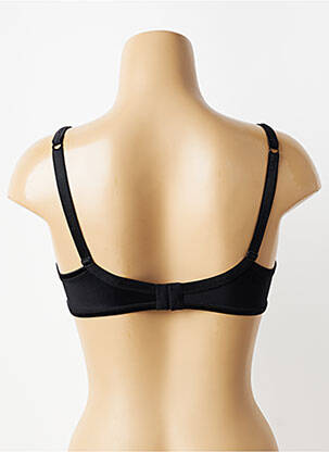 Soutien-gorge effet matière satinée haut soutien-gorge emboitant noir LEJABY femme