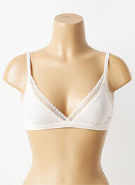 Soutien-gorge sans armature haut triangles rose SLOGGI femme