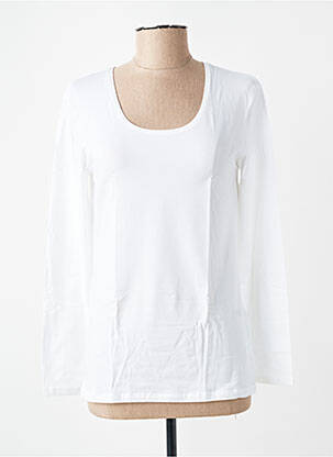 T-shirt manches longues manches longues blanc CALIDA femme
