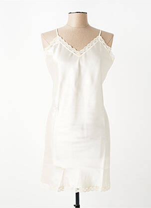 Nuisette/combinette effet matière satinée beige TECCIA femme