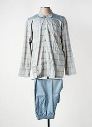 Pyjama coupe droite bleu HOM homme