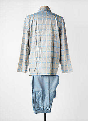Pyjama coupe droite bleu HOM homme