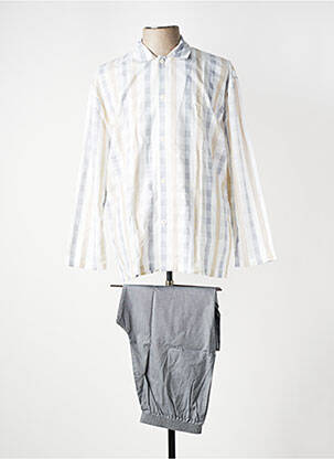 Pyjama coupe droite gris HOM homme
