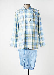 Pyjama coupe droite bleu HOM homme