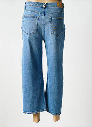 Jeans coupe droite stretch taille normale bleu NAGEV femme