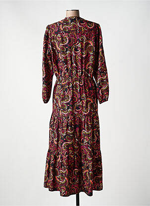 Robe longue manches longues manches longues noir RUE DES ABBESSES femme