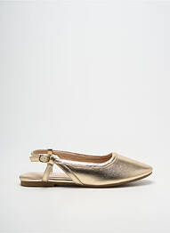 Sandales/nu pieds chiquet talon plat jusqu'à 3cm or VANESSA WU femme