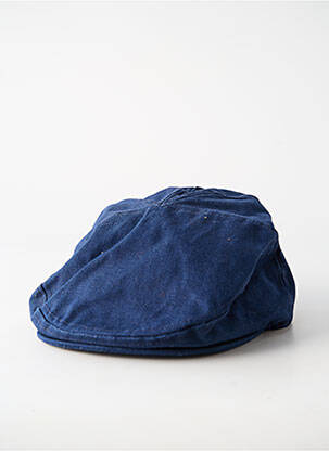 Casquette visière souple bleu MOUSQUETON homme