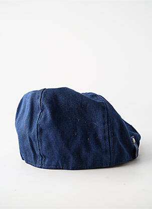 Casquette visière souple bleu MOUSQUETON homme