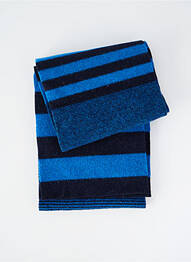 Echarpe imprimé rayures bleu MACKIE homme