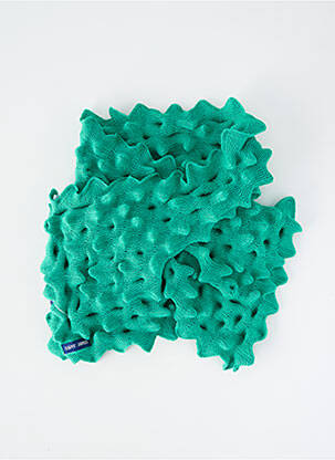 Foulard coutures renforcées vert SAINT JAMES femme