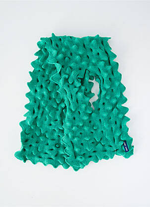 Foulard coutures renforcées vert SAINT JAMES femme