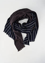 Foulard tissage popeline bleu MAT DE MISAINE homme