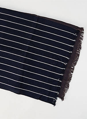 Foulard tissage popeline bleu MAT DE MISAINE homme