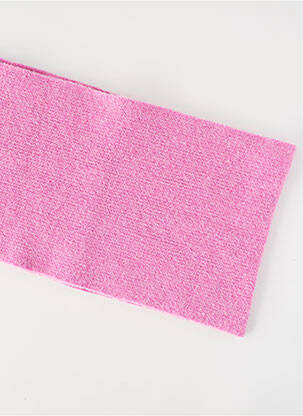 Echarpe stretch rose MACKIE femme