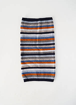 Col / tour de cou stretch bleu MACKIE homme