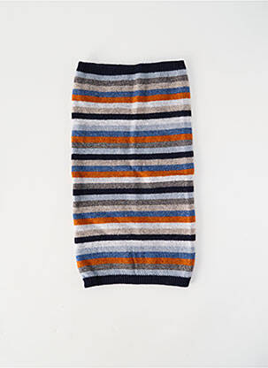 Col / tour de cou stretch bleu MACKIE homme